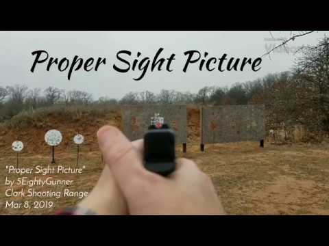 Sight Picture (Front Sight Focus)