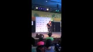 GABE - LIVE - &quot;ANOTHER ROUND REMIX&quot; AT DISCOVER MILLS MALL IN ATL @gabesingin