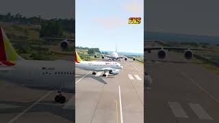 2 Planes almost Crash on the Runway - BeamNG.Drive