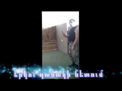 Դանակի նետում, մաստեր կլաս Վարդան Ենոքյանի կողմից... Միանգամից 2 դանակ: