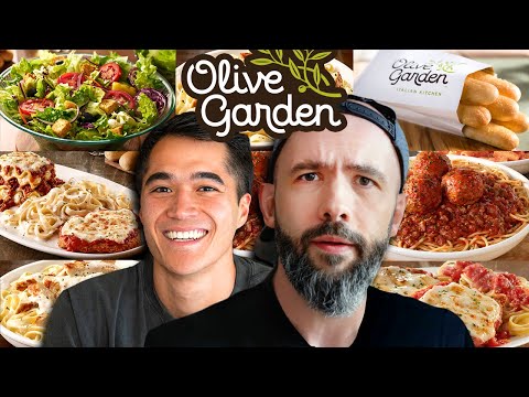 Eating Everything At Olive Garden with @owen.han