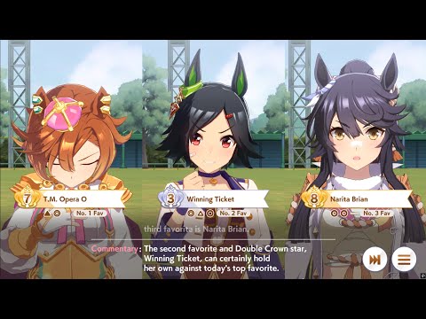 Pretty Derby - Winning Ticket career completed gameplay (read desc. for details) - YouTube