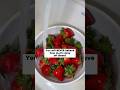How To Wash Strawberries To Remove Pesticides And Dirt Kitchen Tip For Cleaning Produce Strawberry