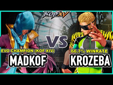 KOF XV 🔥 Madkof (Geese/Najd/Heidern) vs Krozeba (Clark/Ramón/Goenitz)