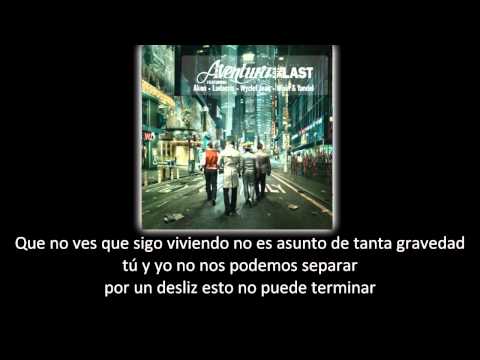 Aventura - La Tormenta (lyric - letra)