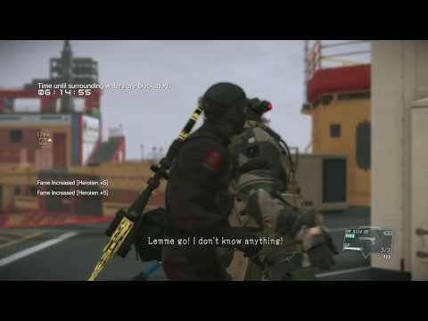 MGSV: TPP - FOB - LV.63 BASE PLAT./ P. STEALTH/ BRIDGE BLOCK/ SNIPERS/ NO DEFENDER ALERT