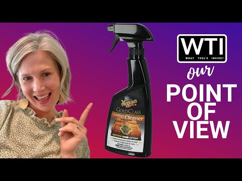 Meguiar's Gold Class Leather Cleaner - WTI product video review