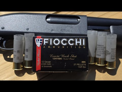 Unboxing FIOCCHI Exacta Target Loads Low Recoil 12ga 2.75” 7/8oz 7.5shot