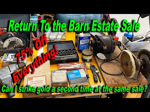 Return to the Barn Estate Sale Tool Haul - 75% off Entire Contents