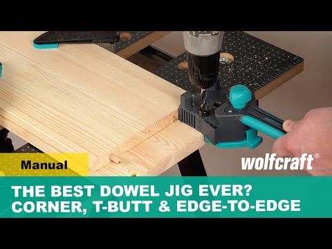 The Best Dowel Jig Ever? Corner, T-Butt & Edge-To-Edge Connections