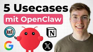 5 OpenClaw Usecases die sich anfühlen wie Magie (Clawdbot)