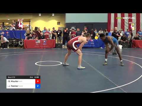 2018 FS WTT Challenge/UWW Juniors 70 3rd Place - Brock Mauller (Eier) Vs. Jacori Teemer (Sunk).mp4