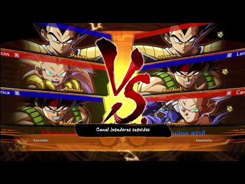 Dragon Ball Fighterz KAWAMATSU VS KAZUNOKO, vistazo al Vegeta base tremendo de KAWAMATSU