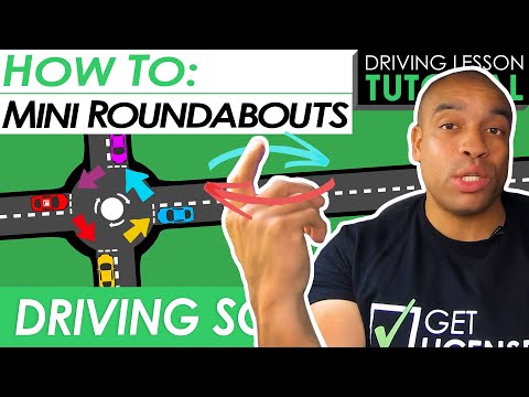 Mini Roundabouts Explained and Demonstrated | Driving Tutorial | Updated 2025