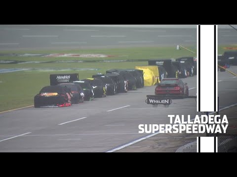 Pop-up showers delay start at Talladega | NASCAR Cup Series