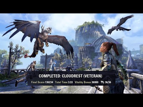 Simulation | Portal Skip | vCR HM/Gryphon Heart | MagDK | 136,234 Deadlands ESO