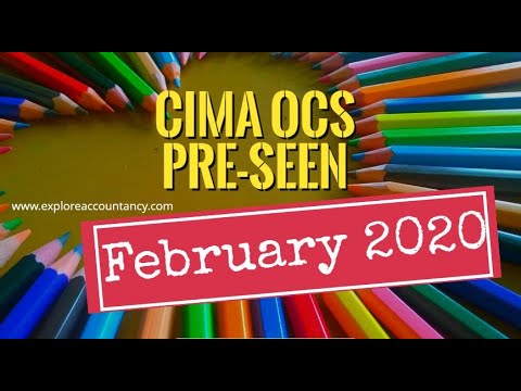 CIMA OCS February 2020 Pre-seen - Lottie Graphite - Operational Case study