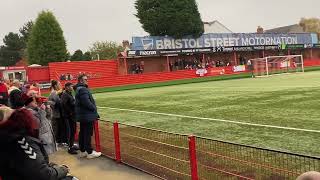 Tamworth FC v Ebbsfleet United, Teams Out, Sat 9 Nov 2024, National League