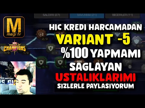 VARIANT -5 USTALIKLARI - KREDİ HARCAMADAN VARIANT 5 FULLETEN USTALIKLARIMI SİZLERLE PAYLAŞIYORUM