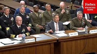 JUST IN: Top Navy Officials Testify To Senate Armed Services Committee On Proposed FY27 Budget