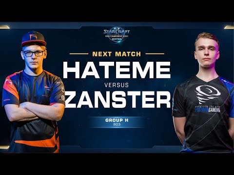 Zanster vs HateMe ZvZ - Ro32 Group H - WCS Winter - Europe