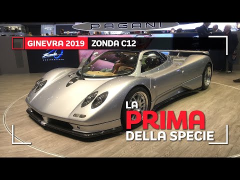 Pagani Zonda C12, il mito si rinnova a Ginevra 2019