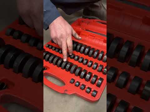 Great tool to use to remove the kingpin bushing #mechanic #kingpin #bushing #tools #tool