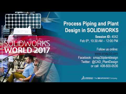 #SOLIDWORKS World 2017: Smap3D-Team's invitation