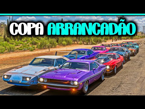 SÓ MUSCLE CAR no COPA ARRANCADÃO - Forza Horizon 5 Gameplay 4k