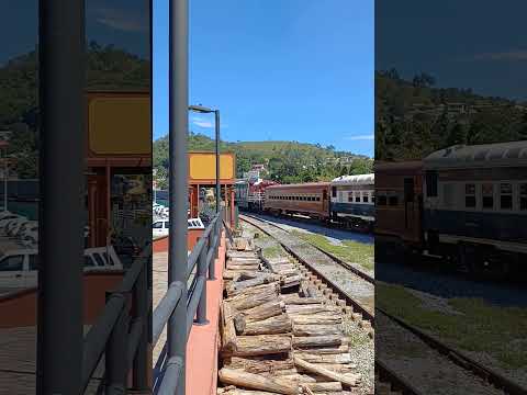 trem em guararema #ferrovia #centraldobrasil #turismo #interior #saopaulo #brasil #viral
