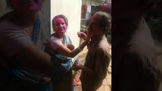 preview picture of video 'Wife husband holi after 5 5 year.'