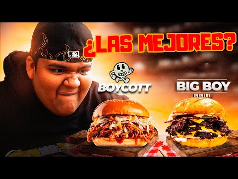 LAS HAMBURGUESAS MÁS VIRALES DE LIMA 🤨 | BIG BOY VS BOYCOTT