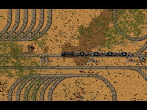 Iron Train Travels - Factorio Megabase