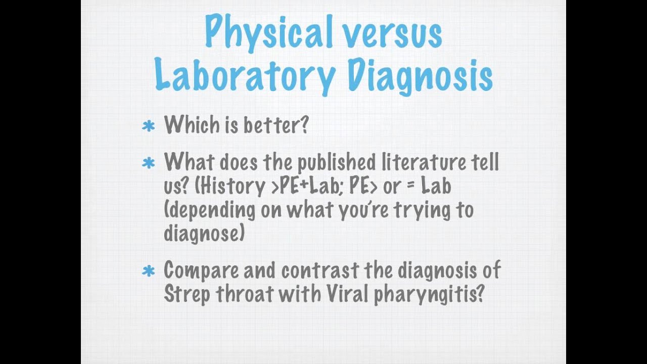 Clinical Laboratory Tests: Which, Why, and What do the Results Mean?