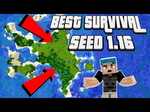 BEST SURVIVAL SEED IN MINECRAFT 1.16