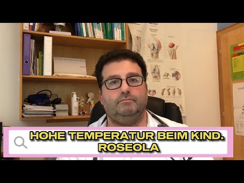 HOHE TEMPERATUR BEIM KIND. ROSEOLA