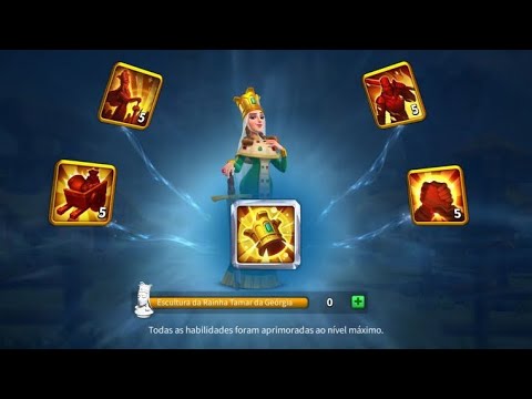 Upando nova comandante Rainha Tamar da Geórgia - Rise of Kingdoms RoK