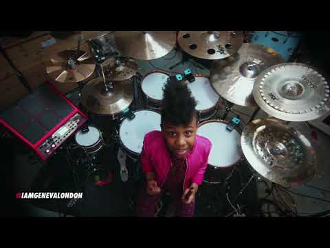 Unboxing My New Sabian Cymbals!! - 9 Year Old SABIAN Artist Geneva London
