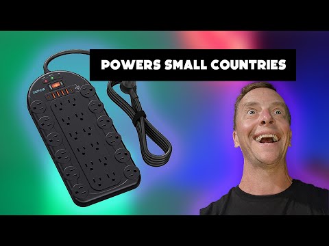 AC in Power Charging Cord Outlet Socket Charger Cable Replacement for Stanley Fatmax Model PPRH7DS PPRH5DS PPRH5 DS PPRH5 SEL Portable Professional Power Station Jump-Starter Compressor video review thumbnail