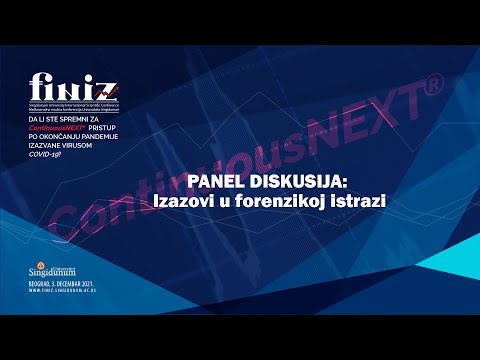 Najzanimljivije sa FINIZ-a - Finansijska forenzika