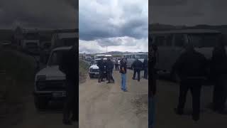 Քաղաքացիները բեռնատարով փակել են Հայաստան-Իրան միջպետական ճանապարհը Սիսիանի հատվածում
