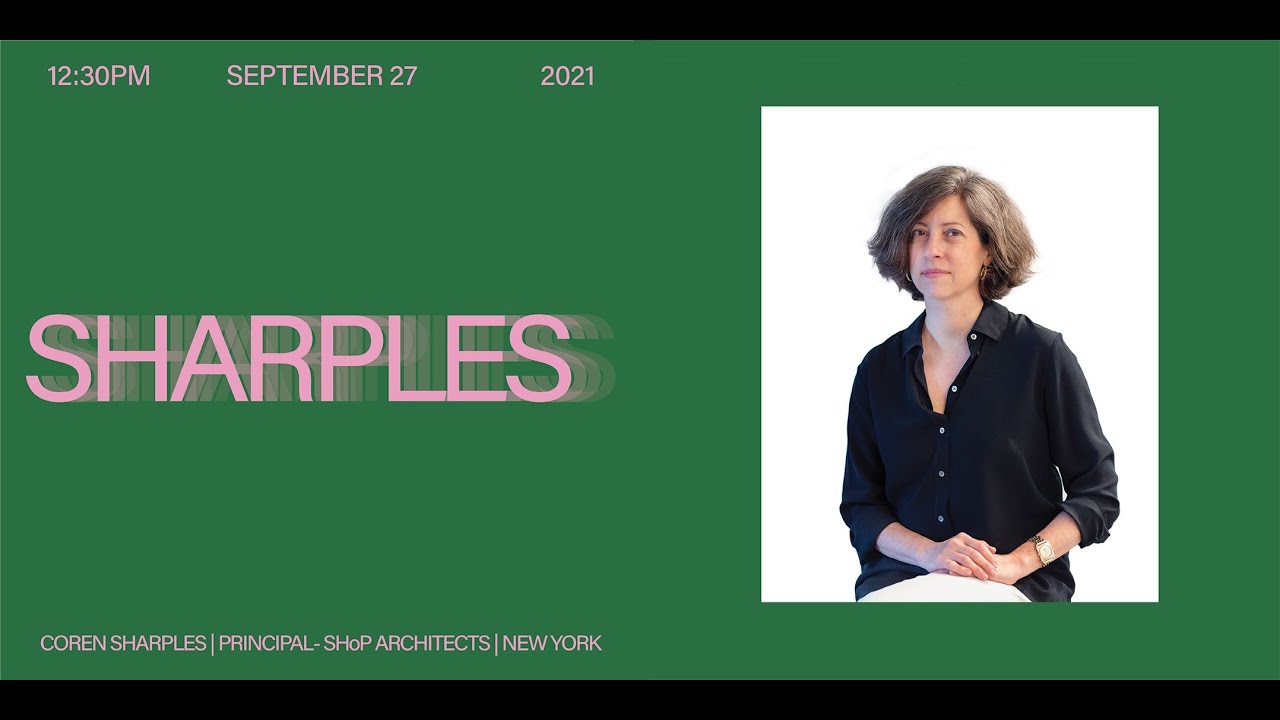 Jessen Lecture: Coren Sharples, September 27, 2021