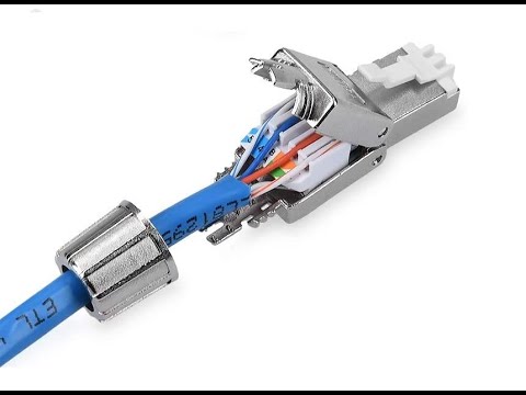 Toolless RJ45 Connector