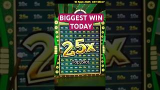 25x Top Slot - Crazy Time Biggest Win Today (16th Sept 2025) π€© #crazytime #bigwin #cash