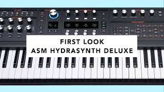 Video thumbnail for ASM Hydrasynth Deluxe Wave Morphing Synth - First Look (Tutorial, Demo & Jam) by Juno Studio