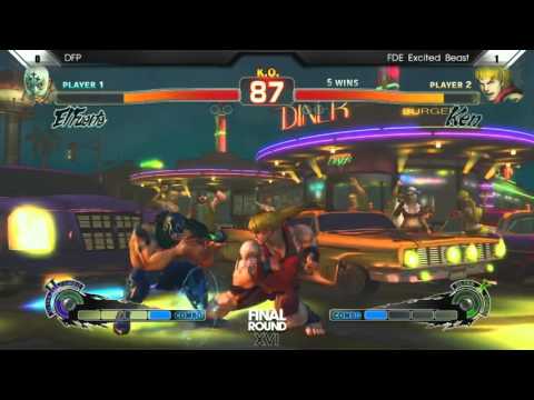 [FR 16 SSFIV AE] DFP (El Fuerte) vs FDE Excited Beast (Ken)