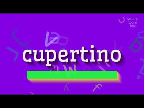 CUPERTINO - 🔥 SHOCKING TRUTH about pronouncing 'Cupertino'! You've been saying it WRONG all al