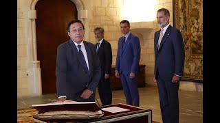 Juramento o promesa ante Su Majestad el Rey del nuevo Fiscal General del Estado, D. Álvaro García Ortiz