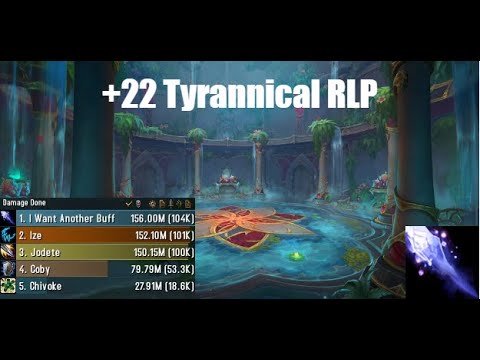 10.0.5 Frost Mage M+ Commentary | +22 Ruby Life Pools | 104k Overall