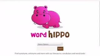 How to Use Word Hippo